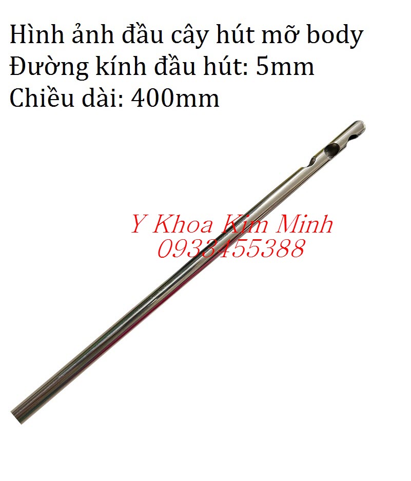 Kim hút mỡ 3 lỗ dùng cho body, máy hút mỡ phẫu thuật thẩm mỹ