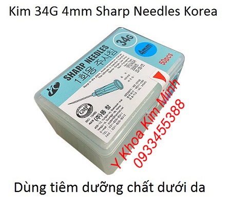 Kim nano sharp tiêm thẩm mỹ vùng mặt