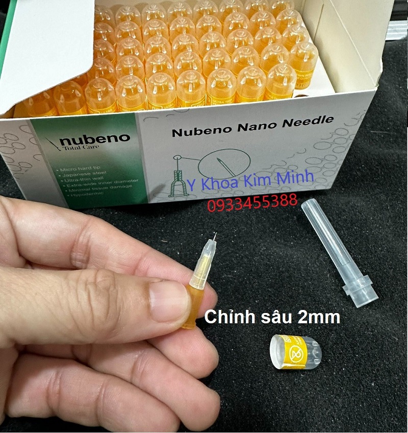 Kim tiem Nano 34G dung tiem meso