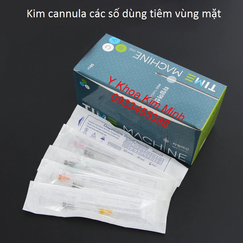 Bộ kim cannula có kim mồi TimeMachine