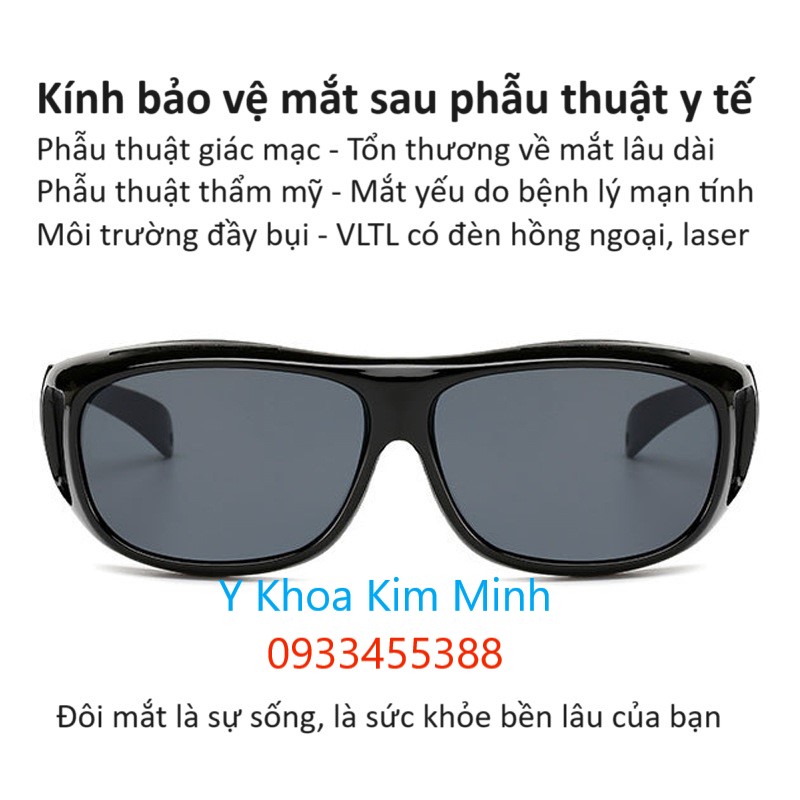 Kính bảo vệ mắt người bệnh sau phẫu thuật mắt, phẫu thuật giác mạc