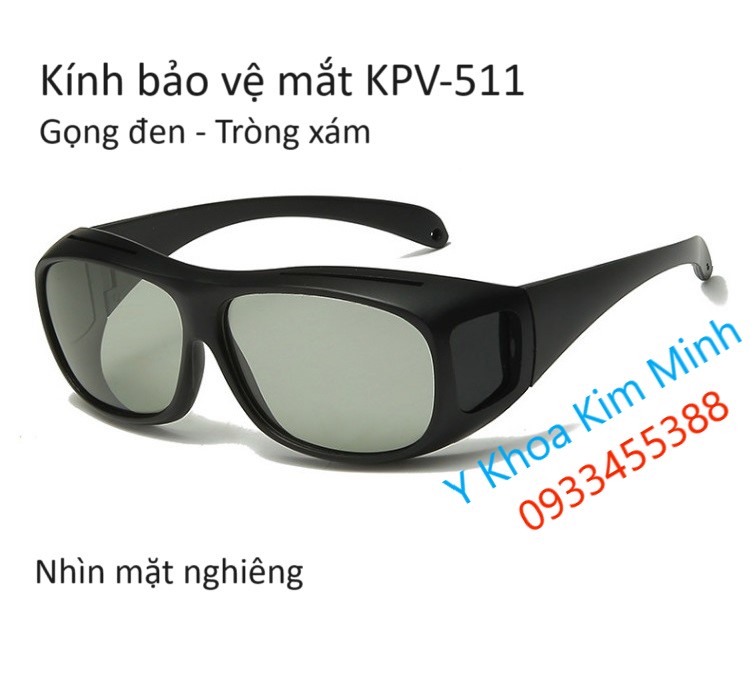 Kính bảo vệ mắt KPV-511 tròng màu xám