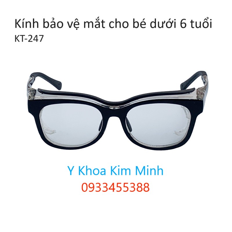 Kính bảo vệ mắt cho bé dưới 6 tuổi KT-247 bán ở Y Khoa Kim Minh