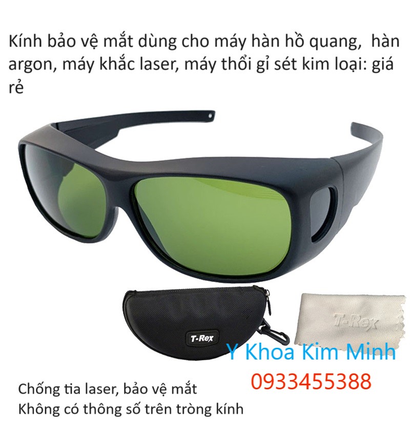 Kính bảo vệ mắt dùng cho máy hàn hồ quang, máy hàn argon, máy khắc laser, máy thổi gỉ sét kim loại, kính laser bảo vệ mắt giá rẻ