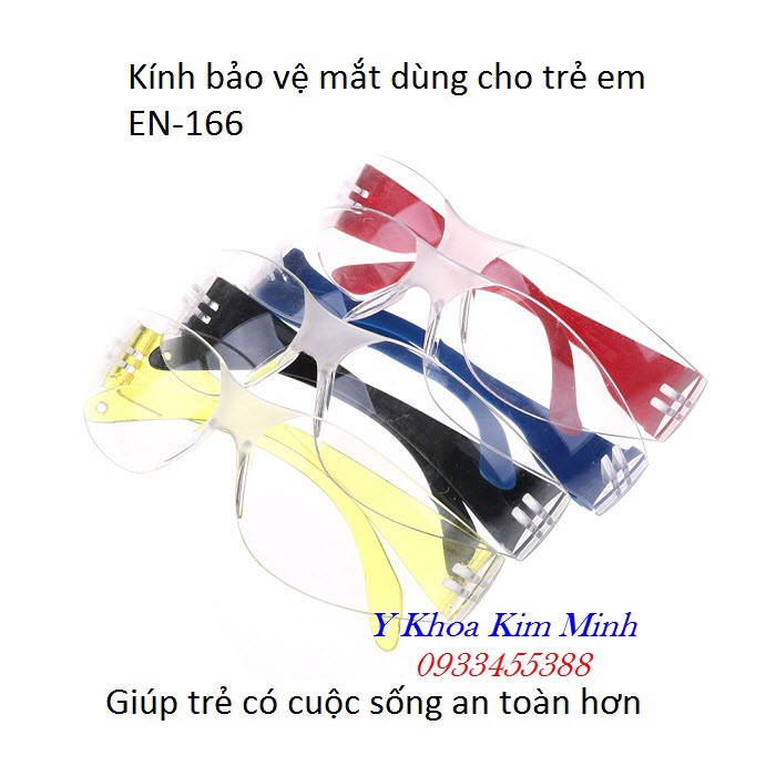 Kính bảo vệ mắt dùng cho trẻ em mã số EN-166 - Y Khoa Kim Minh