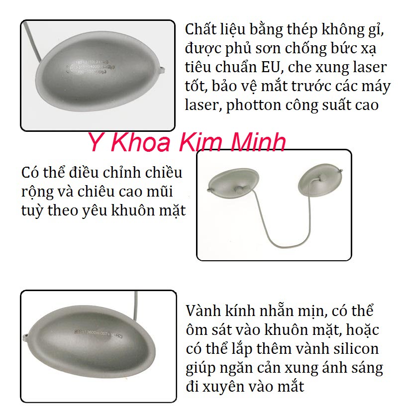 Kính laser kinh loại bảo vệ mắt có tính năng gì