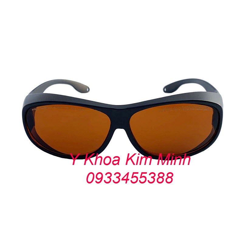 Kính laser bảo vệ mắt 532nm dùng cho máy xoá xăm, triêt lông