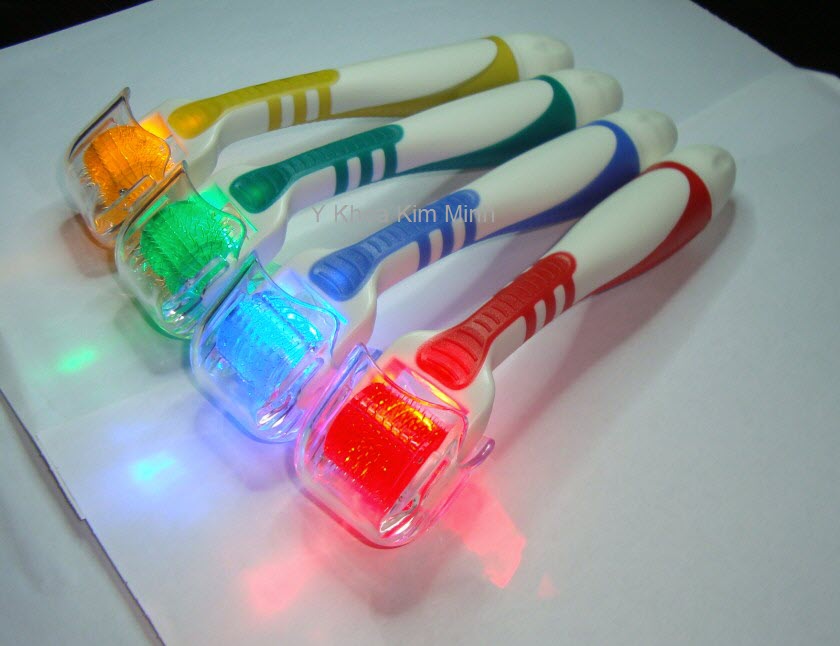 Lăn kim điện đi tế bào gốc điều trị sẹo mụn trẻ hóa da Y Khoa Kim Minh