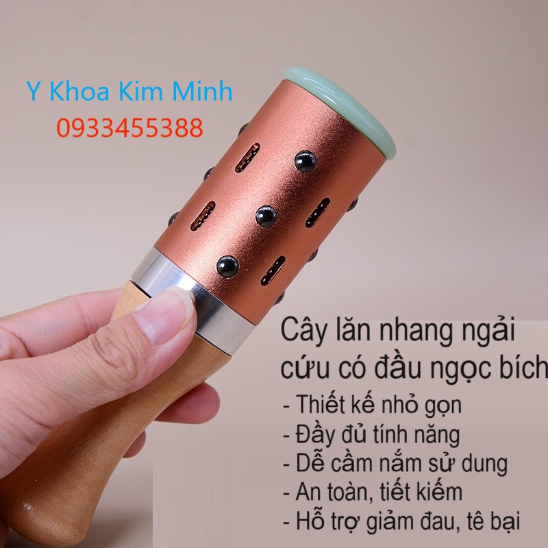 Lăn ngải cứu đầu đá ngọc bích lăn chữa đau xương khớp tê bại