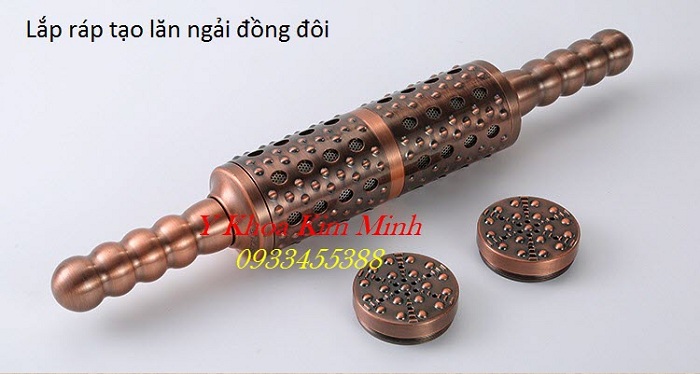 Cách lắp đặt tạo ra con lăn ngải đồng đôi - Y Khoa Kim Minh Lắp ráp tạo ra con lăn ngải đồng đôi chữa bệnh vùng lưng - Y Khoa Kim Minh