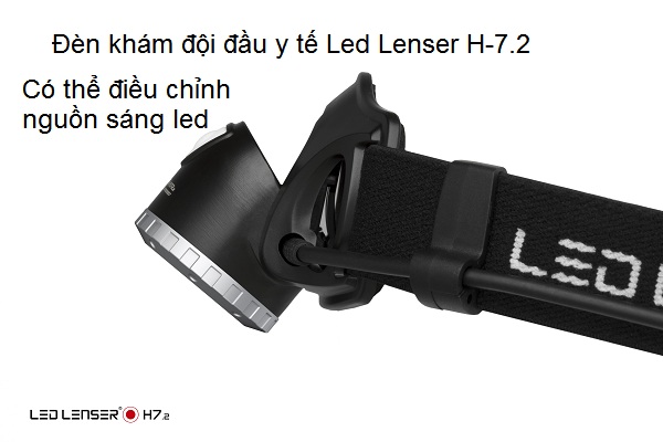 Đèn đội đầu y tế bác sĩ Led Lenser H7R.2 Y Khoa Kim Minh