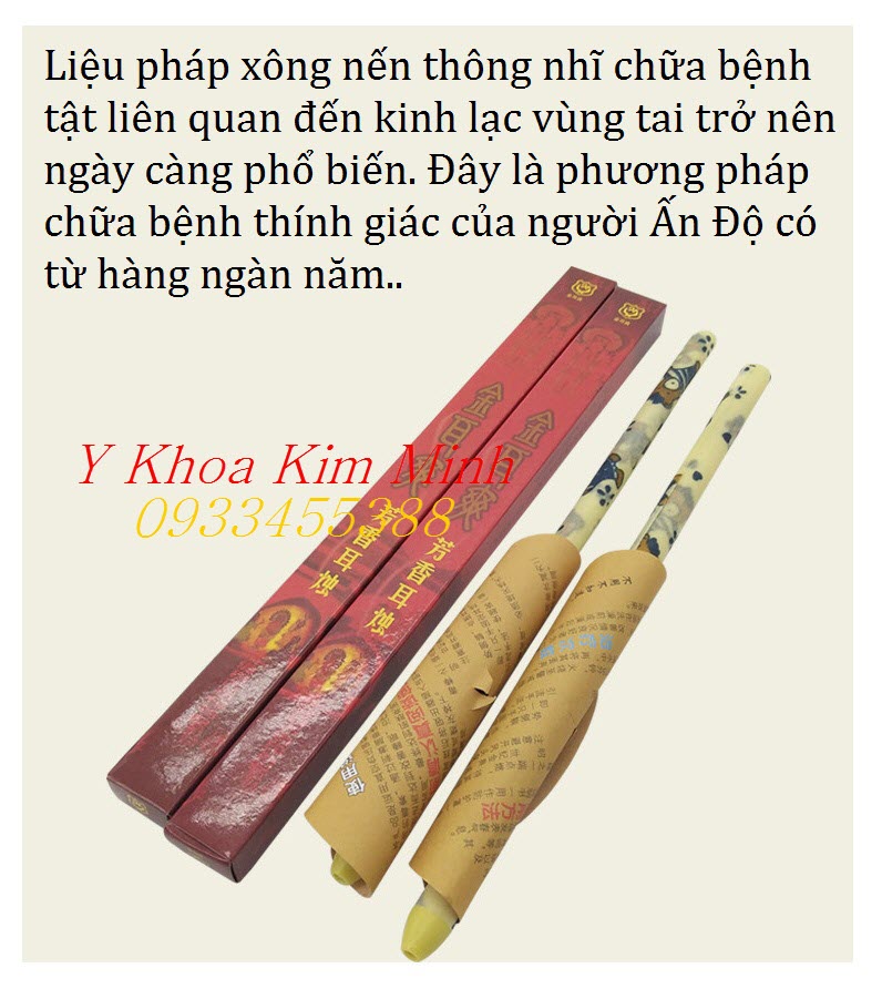 Xông tai bằng nến nóng thông nhỉ giúp phục hồi chức năng thính giác, làm sạch tai, giảm stress, thư giản, hỗ trợ tập trung cho trẻ tăng động