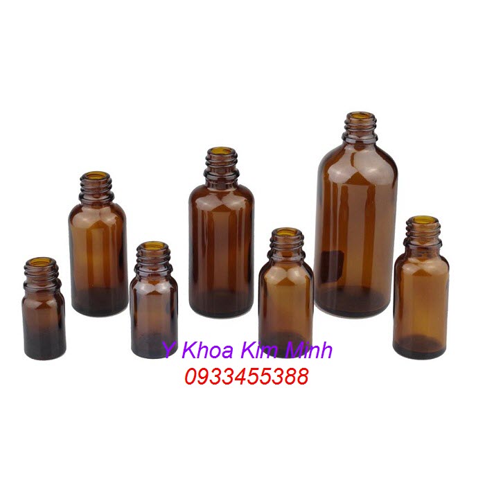 Lọ thuỷ tinh đựng tinh dầu massage - Y Khoa Kim Minh