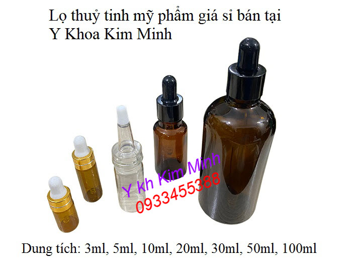 Cung cap lo thuy tinh my pham ban gia si tai Y Khoa Kim Minh