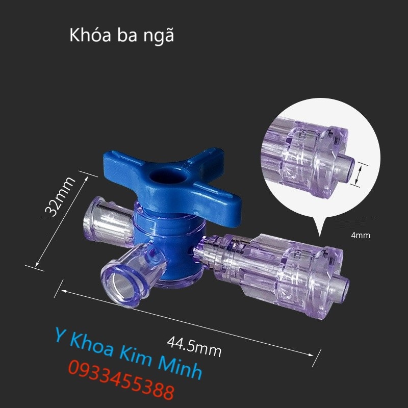 Khóa ba ngã pha thuốc tiêm