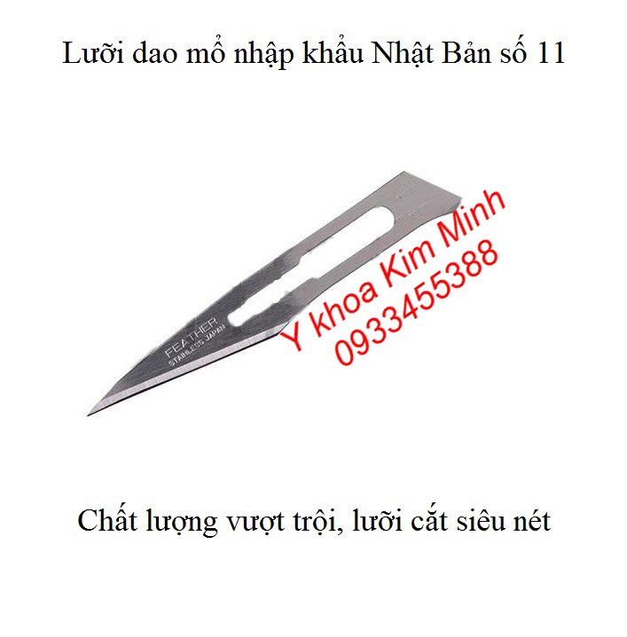 Lưỡi dao mổ phẫu thuật nhập khẩu Nhật Bản bán ở đâu?