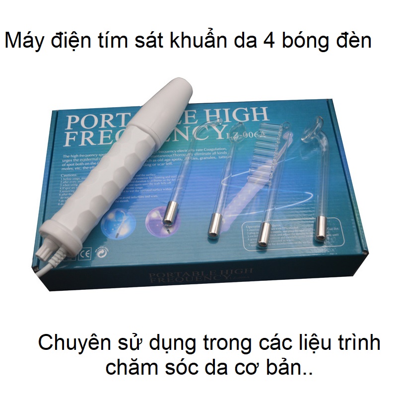 Máy sát khuẩn da bằng tia điện tím 4 bóng đèn