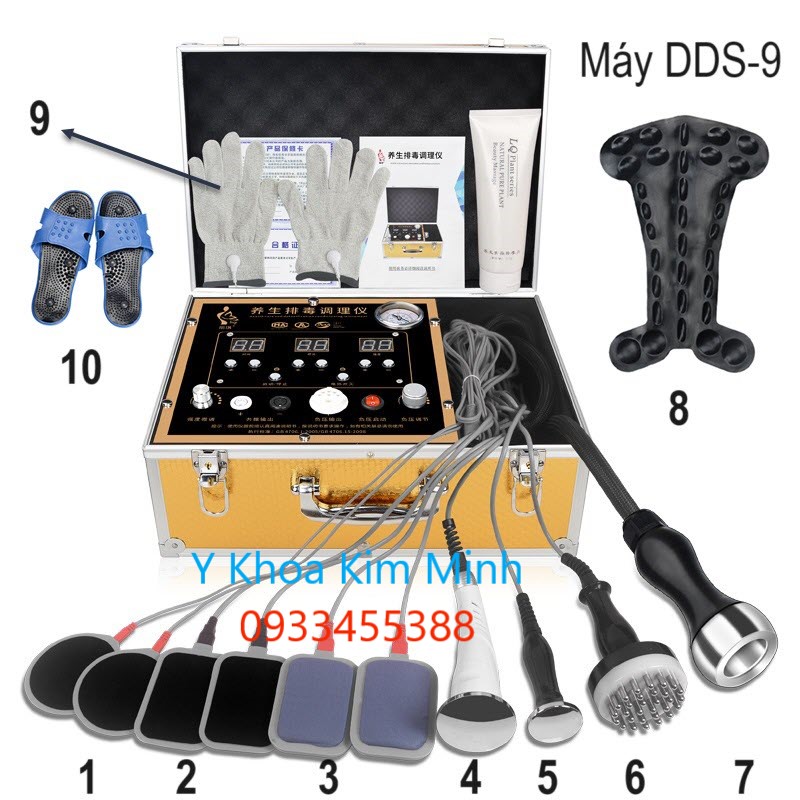 Máy DDS9 dùng chạy điện sinh học điều trị đau cơ xương khớp