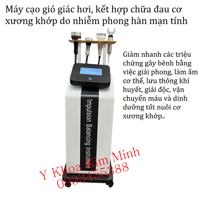 Máy giác hơi cạo gió 4 đầu