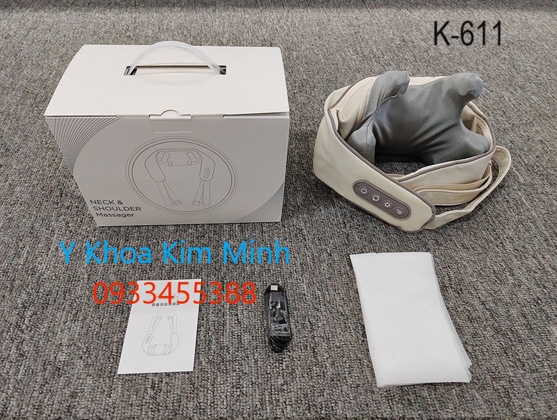 Bộ máy mát xa trị đau cột sống cổ K-611 bán ở Tp.HCM