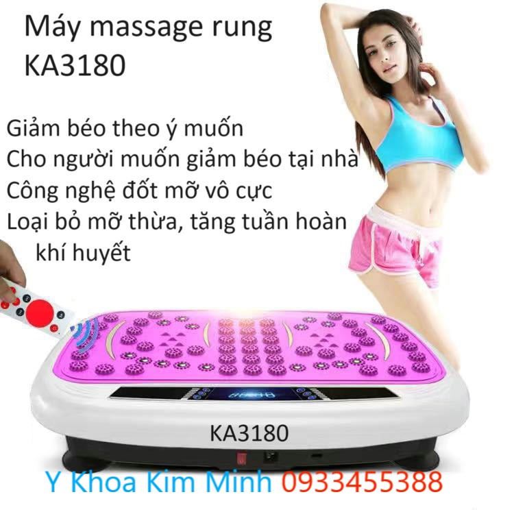 Máy massage rung giảm béo, công nghệ giảm béo body, giảm béo bụng, giảm béo và định dạng body công nghệ đốt mỡ vô cực