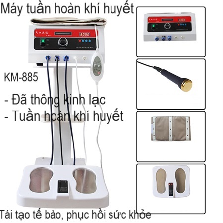 Máy tuần hoàn khí huyết và đã thông kinh lạc KM885