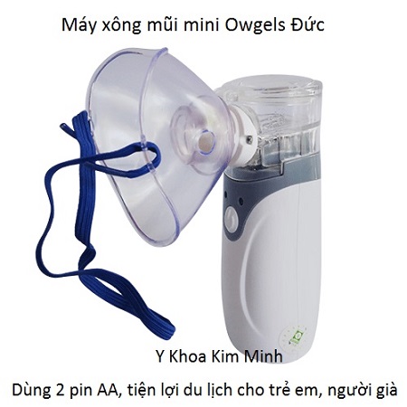 Máy xông mũi họng mini cầm tay của Đức Ogwel