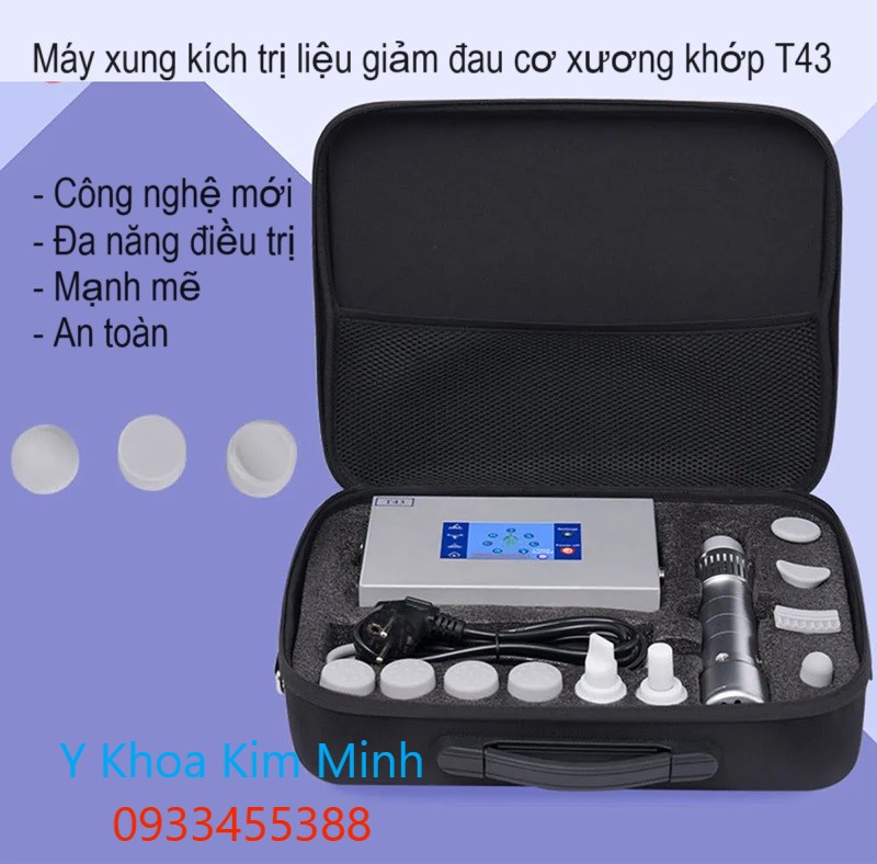 CTLNHA T43, máy xung kích điều trị giảm đau cơ xương khớp