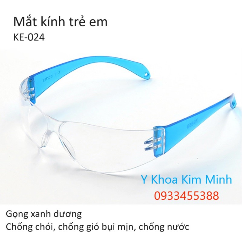 Mắt kính em bé KE-024 gọng màu xanh dương
