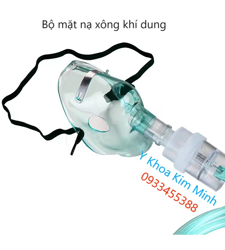 Bộ mặt nạ xông khí dung cho người lớn màu xanh bán ở Tp.HCM
