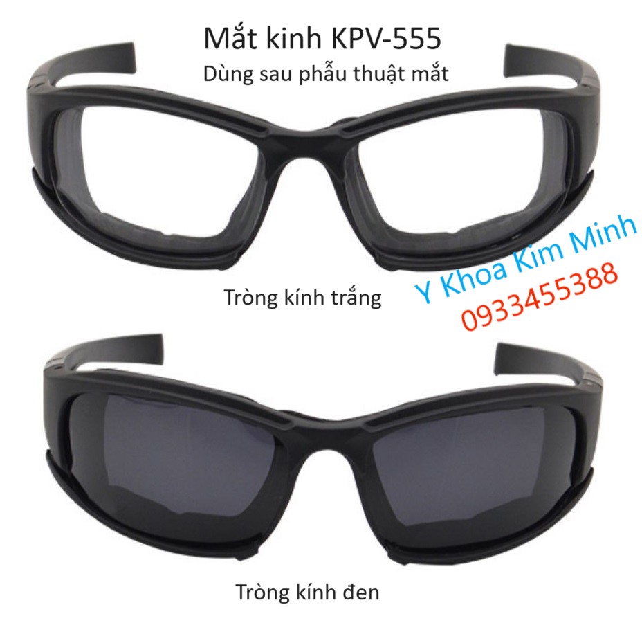 Kính bảo hộ mắt sau cắt mí, phẫu thuật mắt, cắt đuôi mắt, cắt mỡ mí mắt