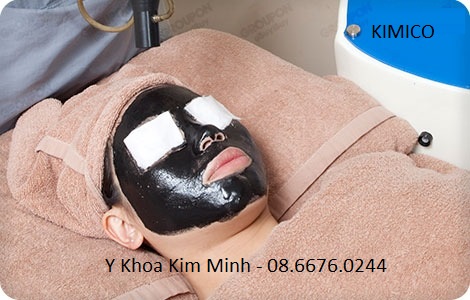Trẻ hóa da bằng gel carbon mask máy laser xóa xăm