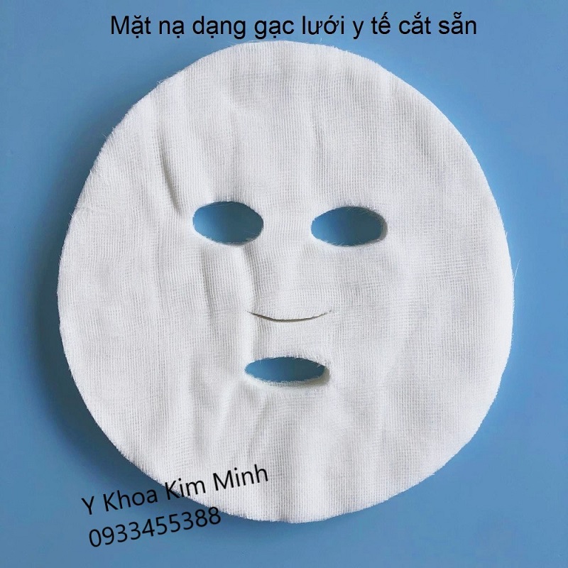 Mặt nạ dạng gạc lưới y tế cắt sẵn