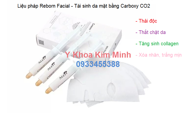 Tái tạo da mặt bằng liệu pháp Carboxy CO2 - Y khoa Kim Minh