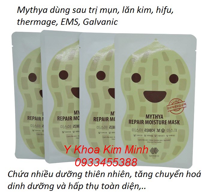 Mặt nạ dưỡng da sau trị mụn, lăn kim