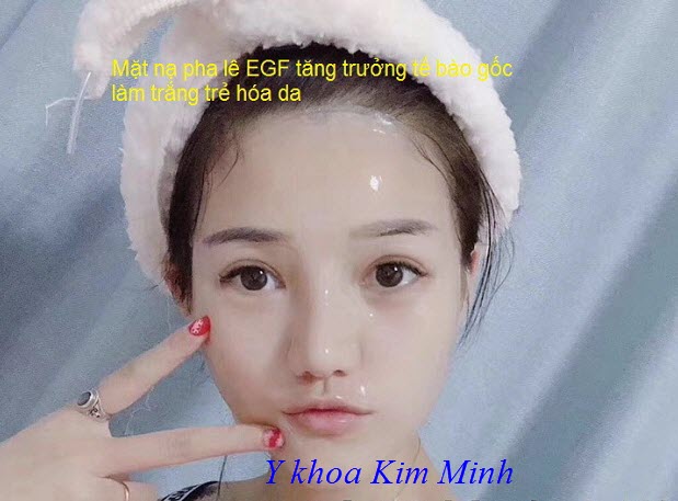 Mat na tang truong te bao goc va lam trang sang da EGF Crystal Mask - Y khoa Kim Minh 0933455388