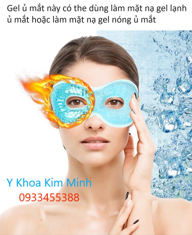 Mặt nạ gel nóng lạnh chăm sóc mắt