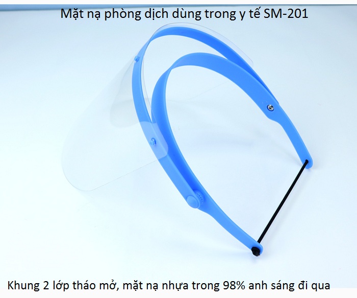 Mặt nạ phòng chống dịch dùng cho bác sỹ, y tá, nhân viên y tế bán tại Tp Hồ Chí Minh