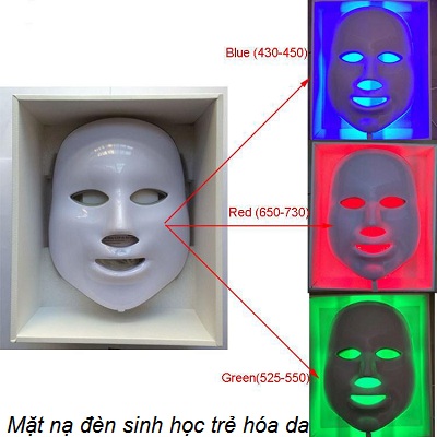 Den mat na sinh hoc 3 mau tre hoa trang sang da Y Khoa Kim Minh tp hochiminh