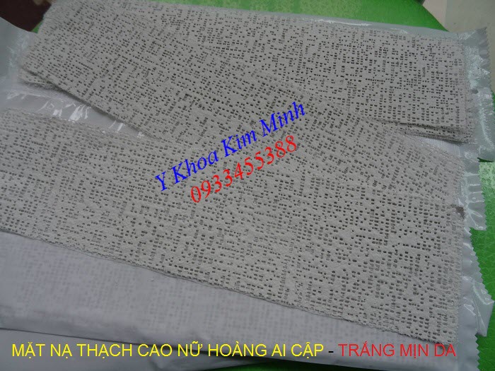 Dưỡng trắng da nhanh, tăng cường nâng cơ chống  lão hóa bằng mặt nạ thạch cao Nữ Hoàng Ai Cập - Y Khoa Kim Minh