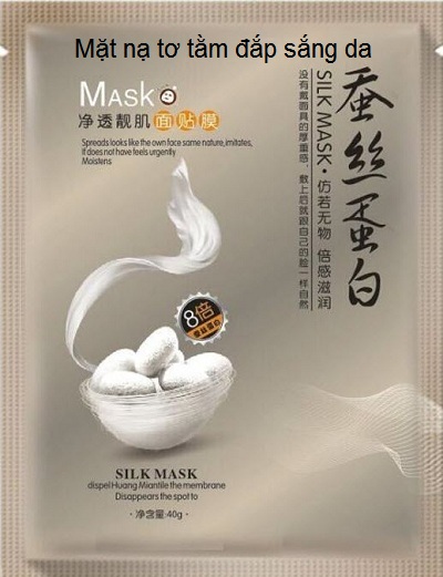 Mặt nạ tơ tằm Sik Mask dưỡng sáng da, mịn da - Y Khoa Kim Minh 0933455388