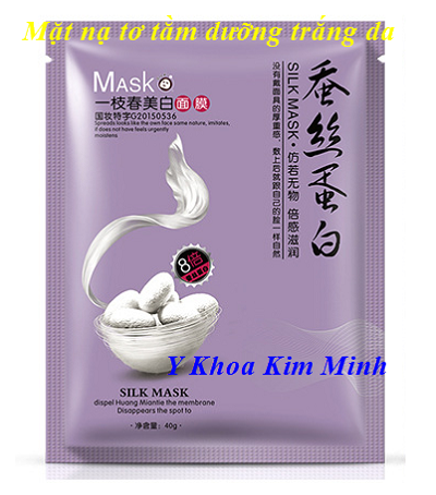 Mặt nạ tơ tằm dưỡng trắng da Silk Mask - Y Khoa Kim Minh 0933455388