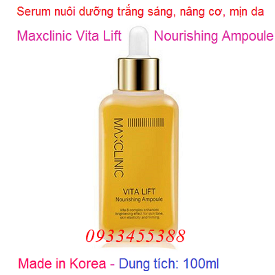 Vitamin C Maxclinic chuyên dùng trẻ hoá da, dưỡng trắng da sau điều trị Hàn Quốc - Y Khoa Kim Minh