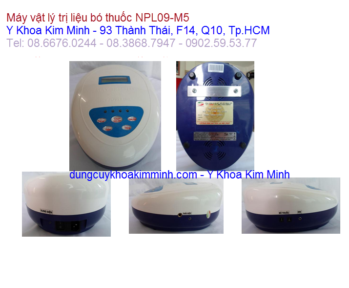 M&aacute;y trị liệu b&oacute; thuốc 4 trong 1 NPL09-M5