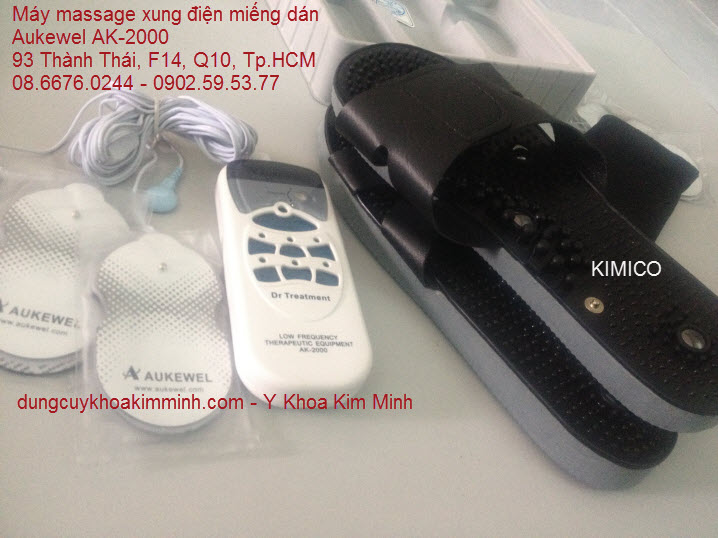 máy mat xa trị liệu miếng dán Aukewel AK-2000