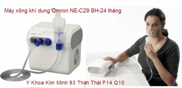 Máy xông mũi họng đờm giãi Omron NE-C29 Y Khoa Kim Minh