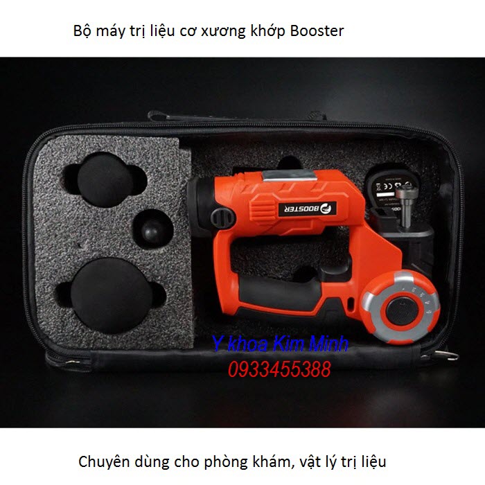 Dòng máy trị liệu giảm đau cơ xương khớp tốt nhất hiện nay - Y khoa Kim Minh Máy trị liệu giảm đau cơ khớp Booster bán tại Tp Hồ Chí Minh - Y khoa Kim Minh
