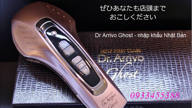 Máy Dr Arrivo Ghost nhập khẩu Nhật Bản, bán tại Y khoa Kim Minh