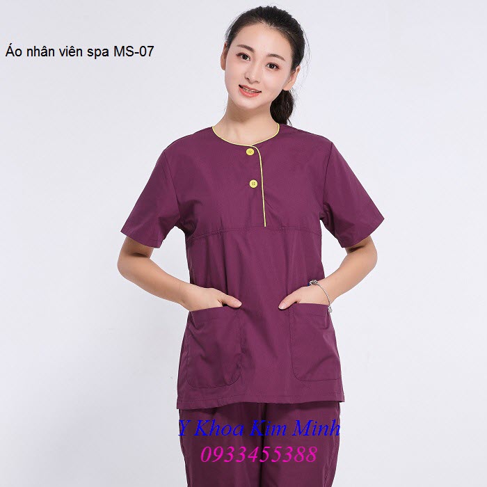 May ao nhan vien tham my spa MS-07 tai Tp Ho Chi Minh - Y khoa Kim Minh