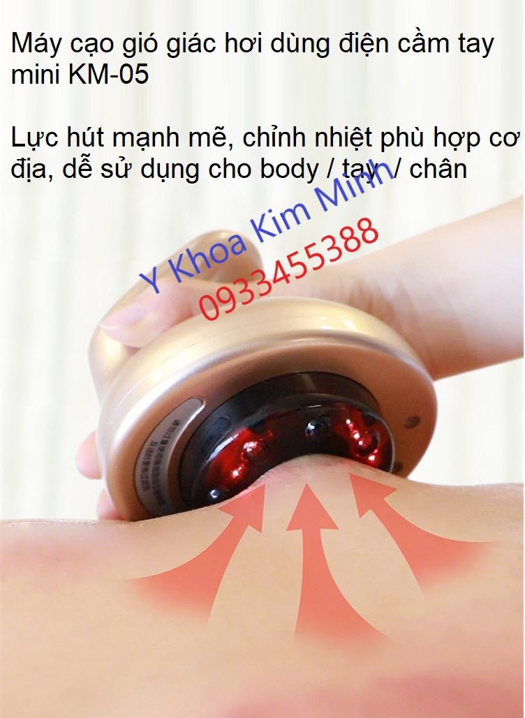 Máy cạo gió mini cầm tay KM-05